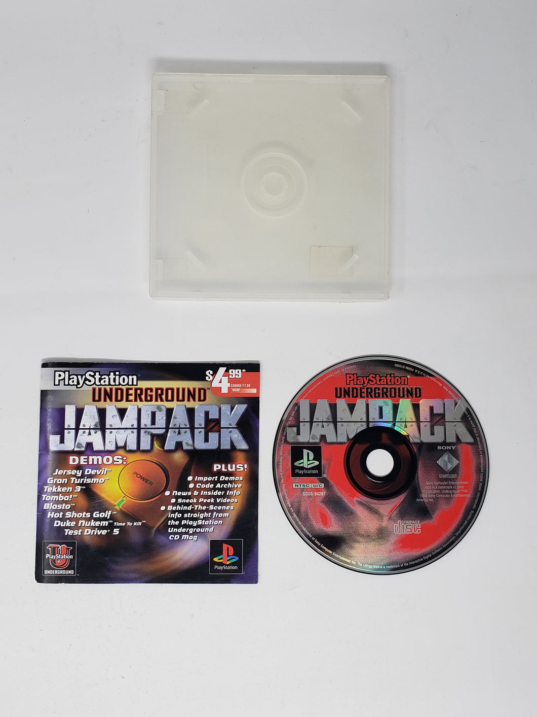 PlayStation Underground Jampack - Sony Playstation 1 | PS1