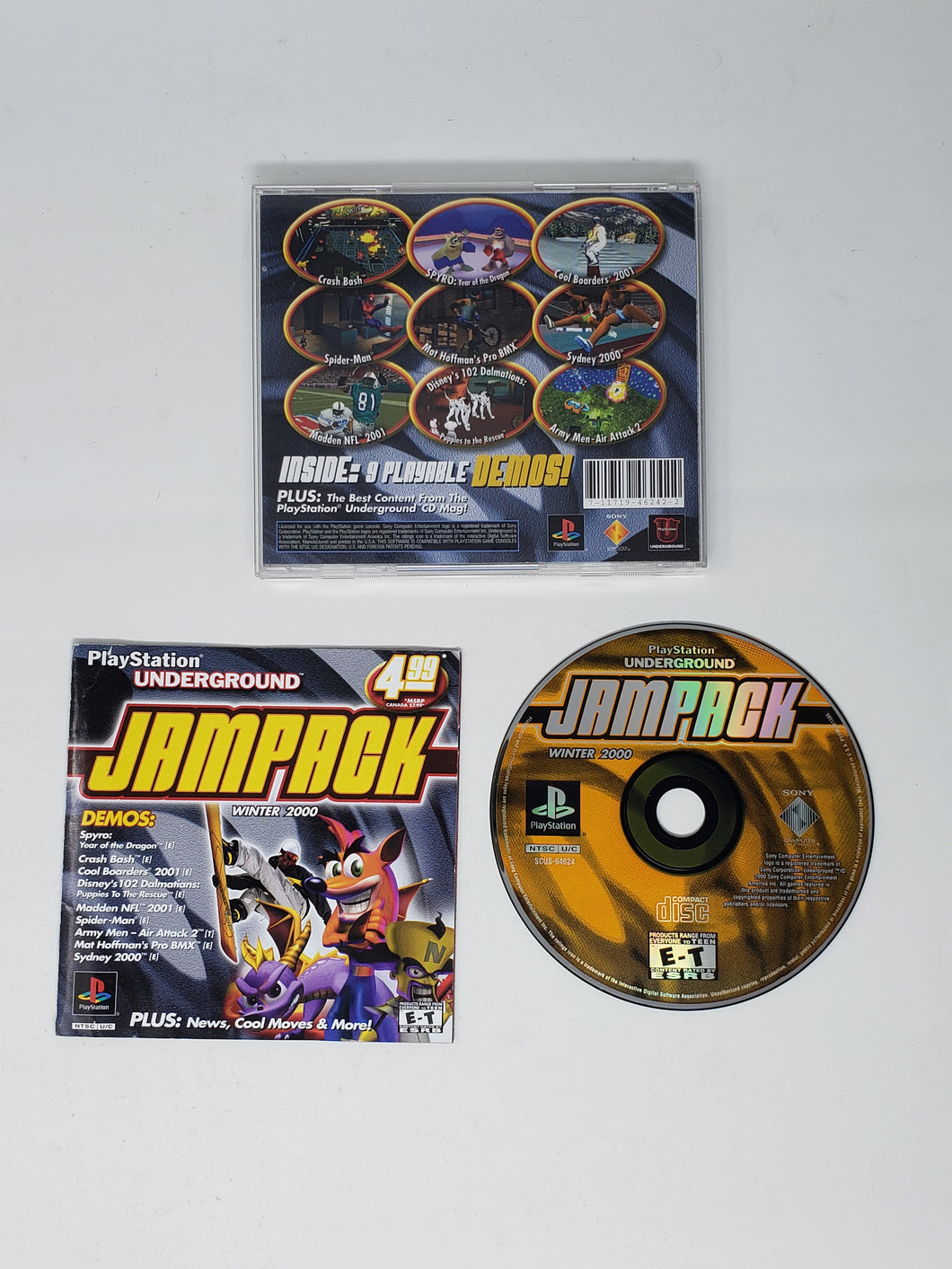 PlayStation Underground Jampack - Winter 2000 - Sony Playstation 1 | PS1