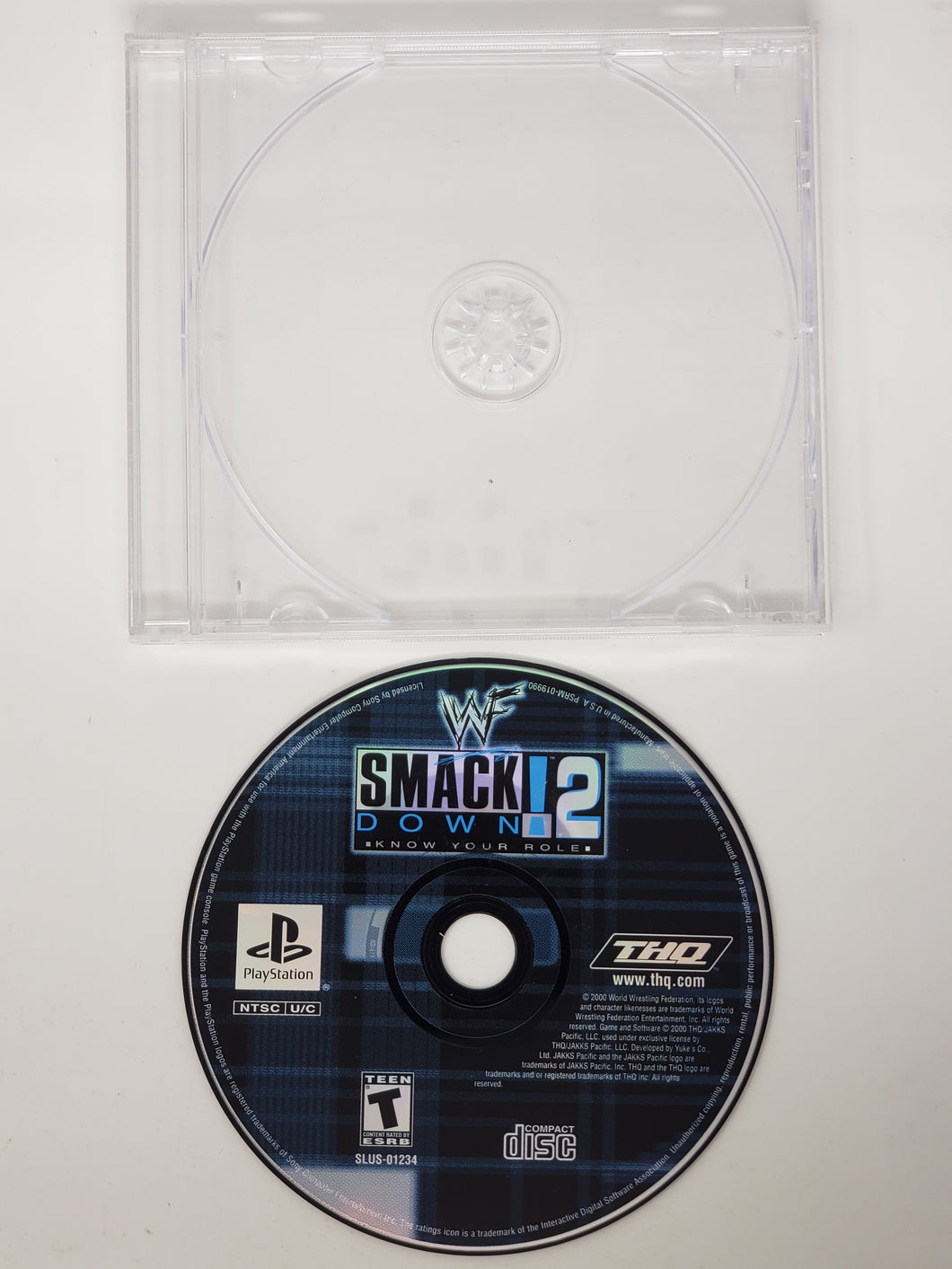 WWF Smackdown 2 Know Your Role - Sony Playstation 1 | PS1