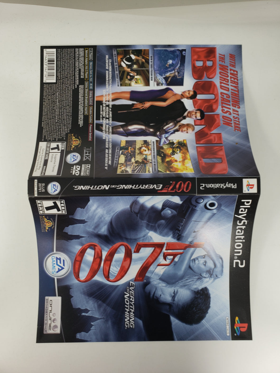 007 Everything or Nothing [Couverture] - Sony Playstation 2 | PS2