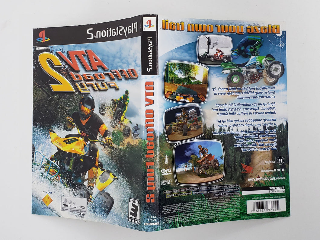 ATV Offroad Fury 2 [Cover art] - Playstation | PS2