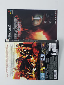 Final Fantasy VII Dirge of Cerberus [Couverture] -  Sony Playstation 2 | PS2