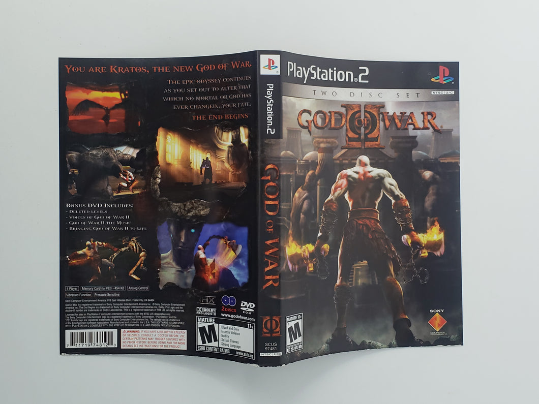 God of War II [Couverture] - Sony Playstation 2 | PS2