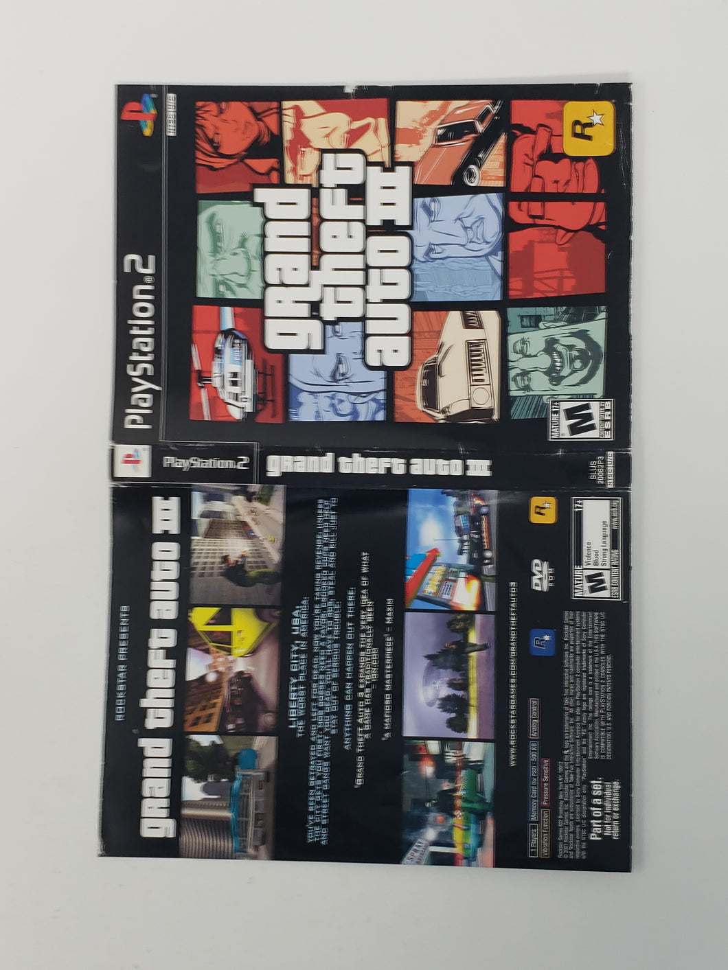 Grand Theft Auto III [Cover art] - Sony Playstation 2 | PS2