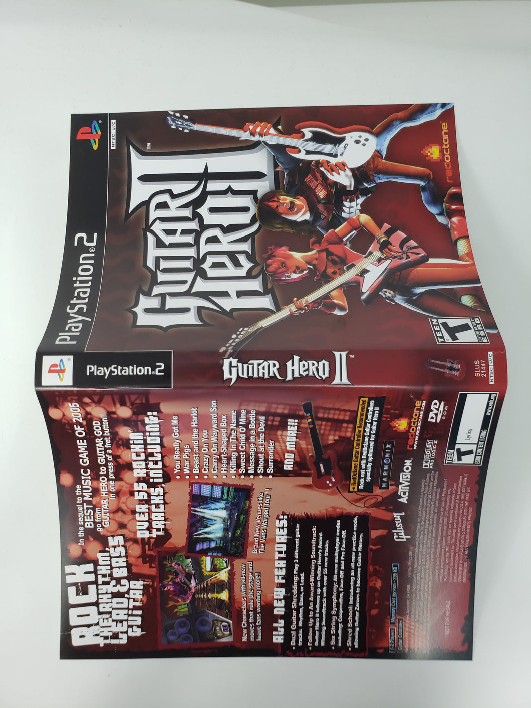 Guitar Hero II [Cover art] - Sony Playstation 2 | PS2