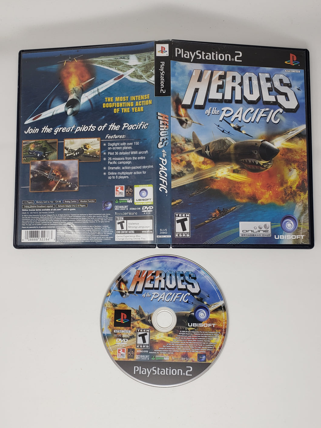 Heroes of the Pacific - Sony Playstation 2 | PS2