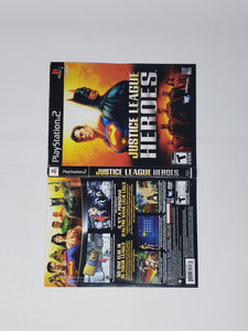 Justice League Heroes [Cover art] - Sony Playstation 2 | PS2