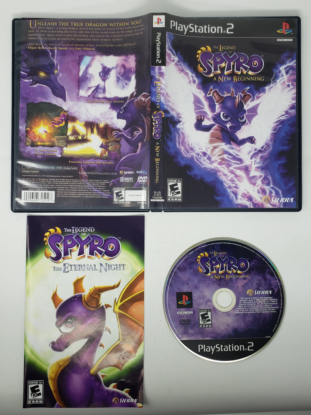 Legend of Spyro A New Beginning - Sony Playstation 2 | PS2