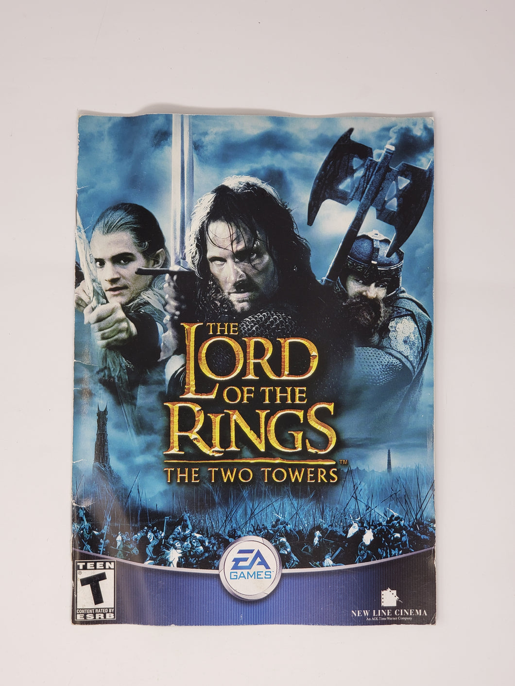 Lord of the Rings Two Towers [manual] - Sony Playstation 2 | PS2
