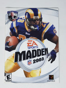 PS2 - Madden 2003 [manuel]