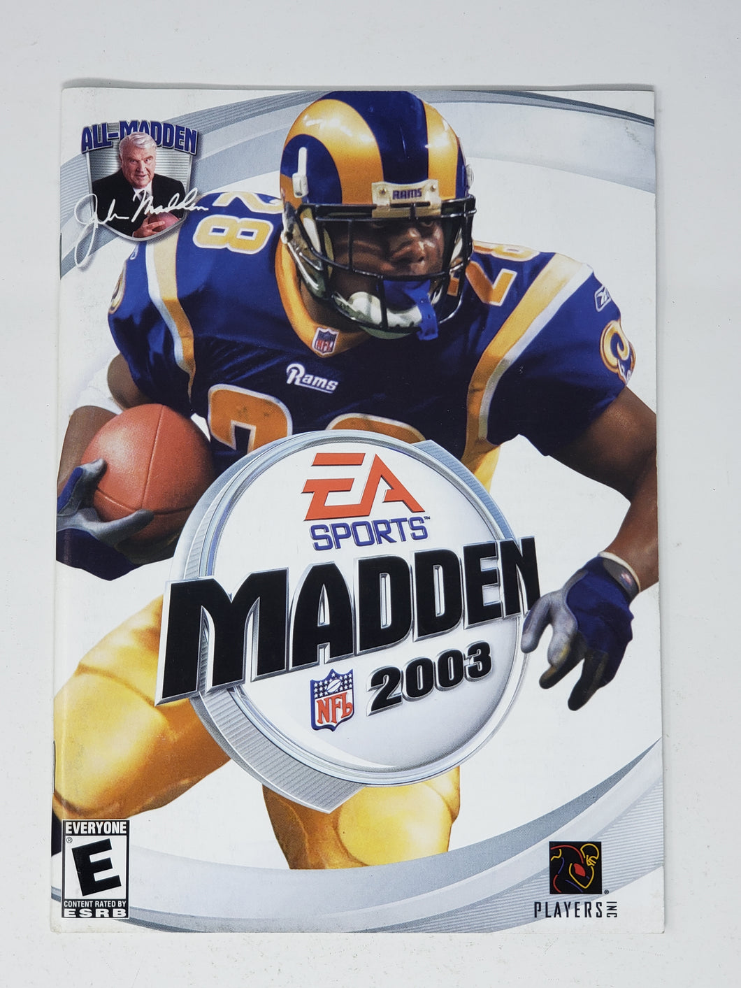 PS2 - Madden 2003 [manuel]