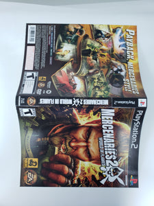 Mercenaries 2 World in Flames [Couverture] - Sony Playstation 2 | PS2