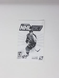 NHL 2K7 [manuel] - Sony Playstation 2 | PS2