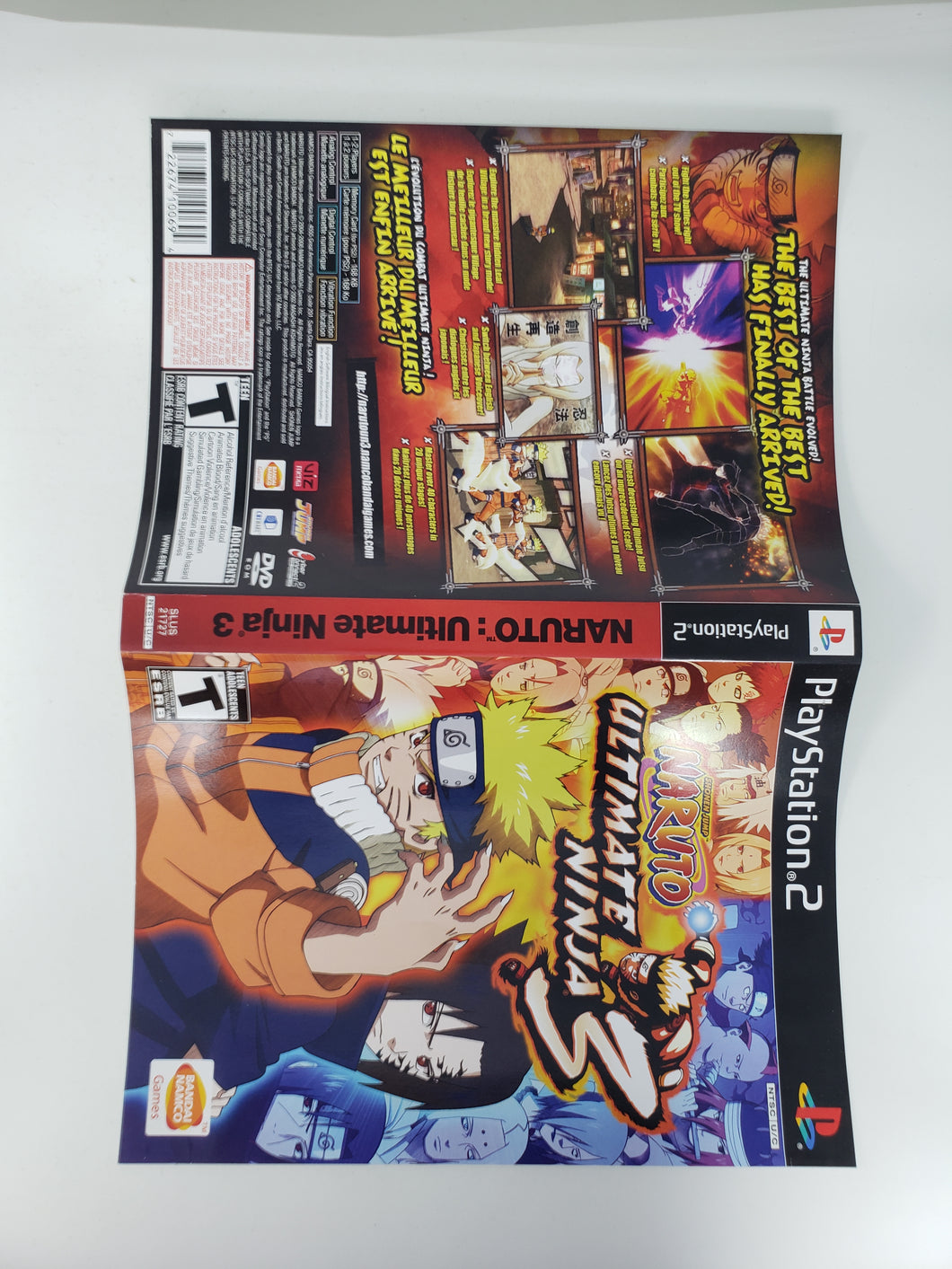 Naruto Ultimate Ninja 3 [Couverture] - Sony Playstation 2 | PS2