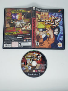 Naruto Ultimate Ninja 3 - Sony Playstation 2 | PS2