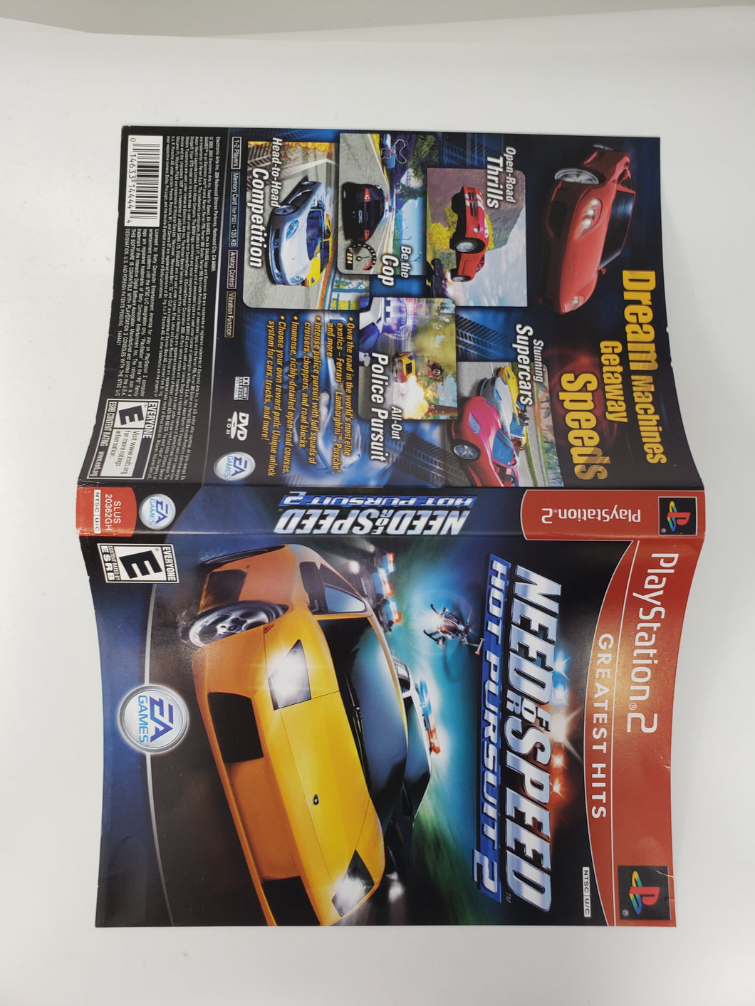 Need for Speed Hot Pursuit 2 [Grand succès] [Couverture] - Sony Playstation 2 | PS2