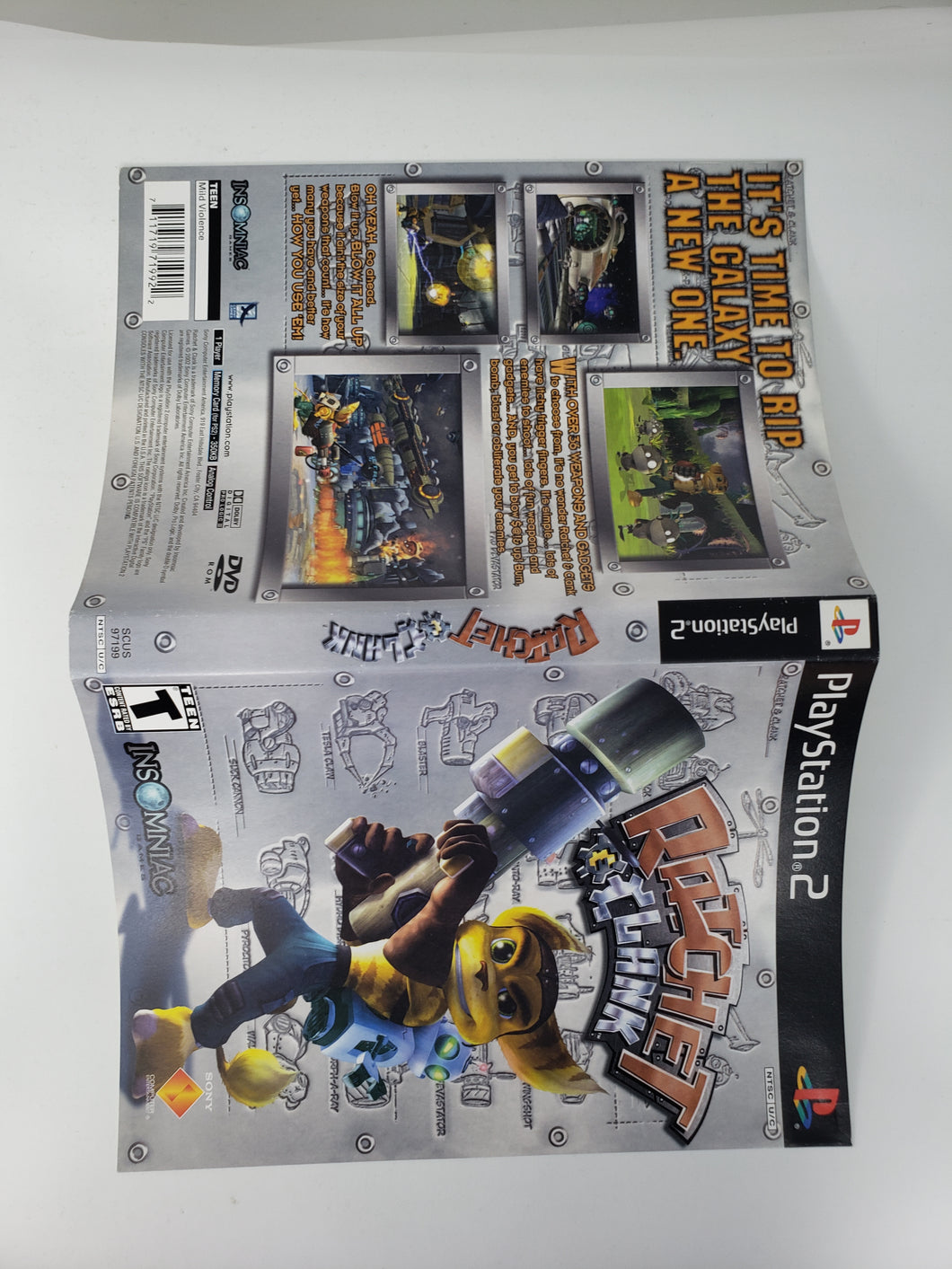 Ratchet and Clan [Couverture] - Playstation | PS2