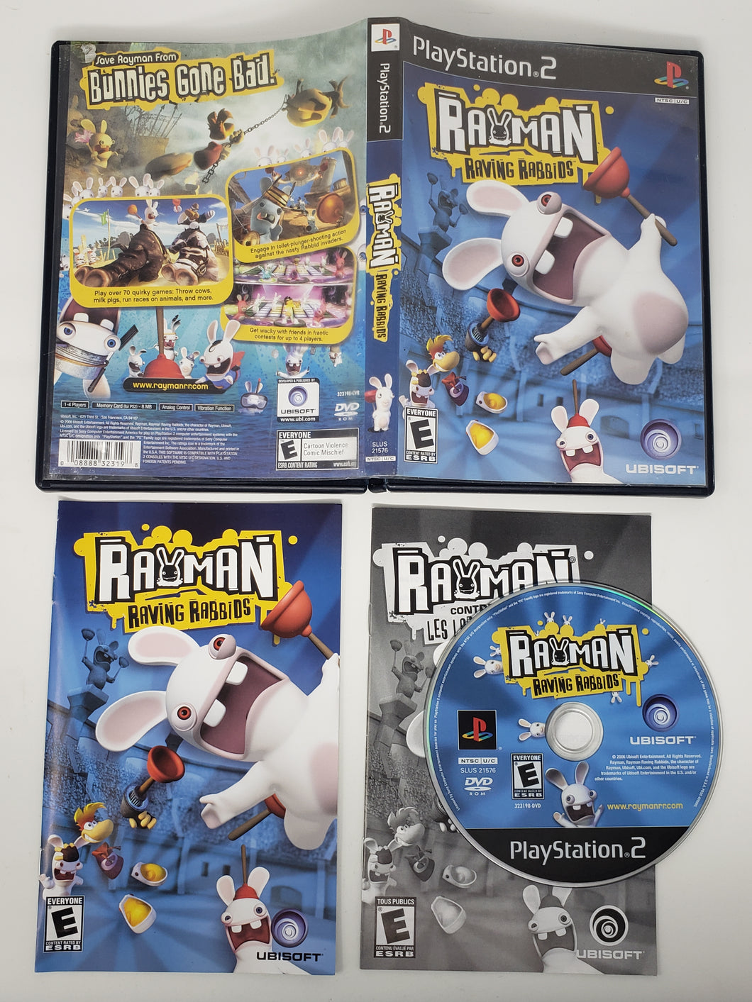 Rayman Raving Rabbids - Sony Playstation 2 | PS2