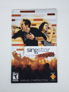 Singstar Amped [manuel] - Sony Playstation 2 | PS2