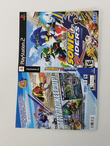 Sonic Riders [Cover art] - Sony Playstation 2 | PS2