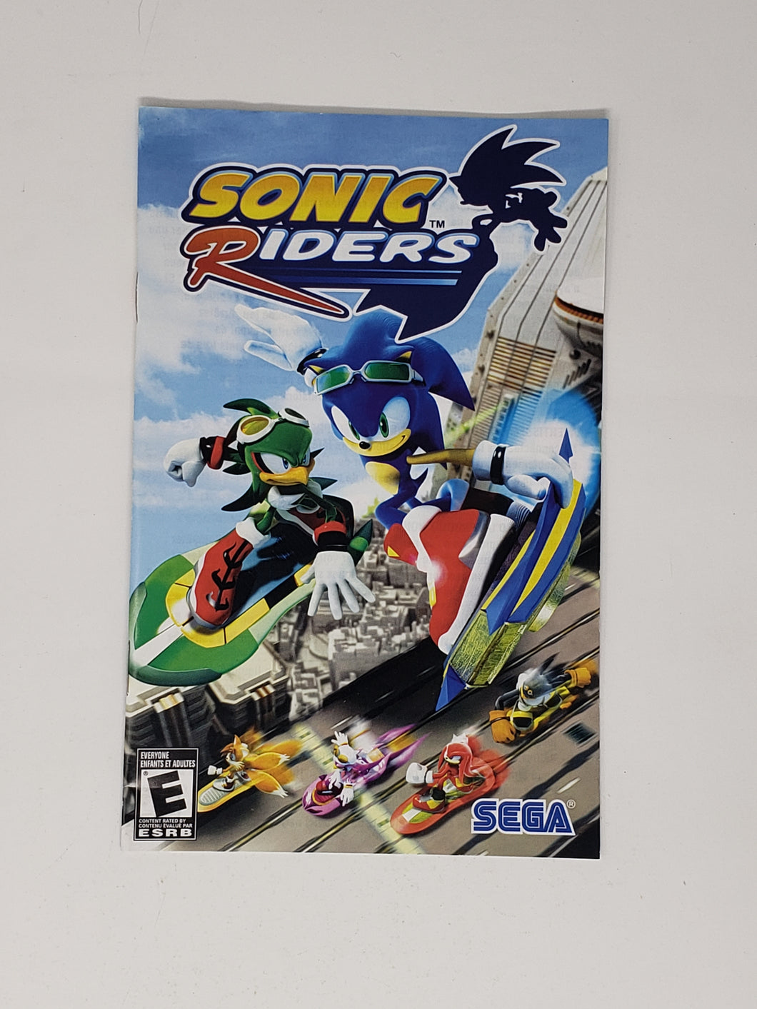 Sonic Riders [manual] - Sony Playstation 2 | PS2