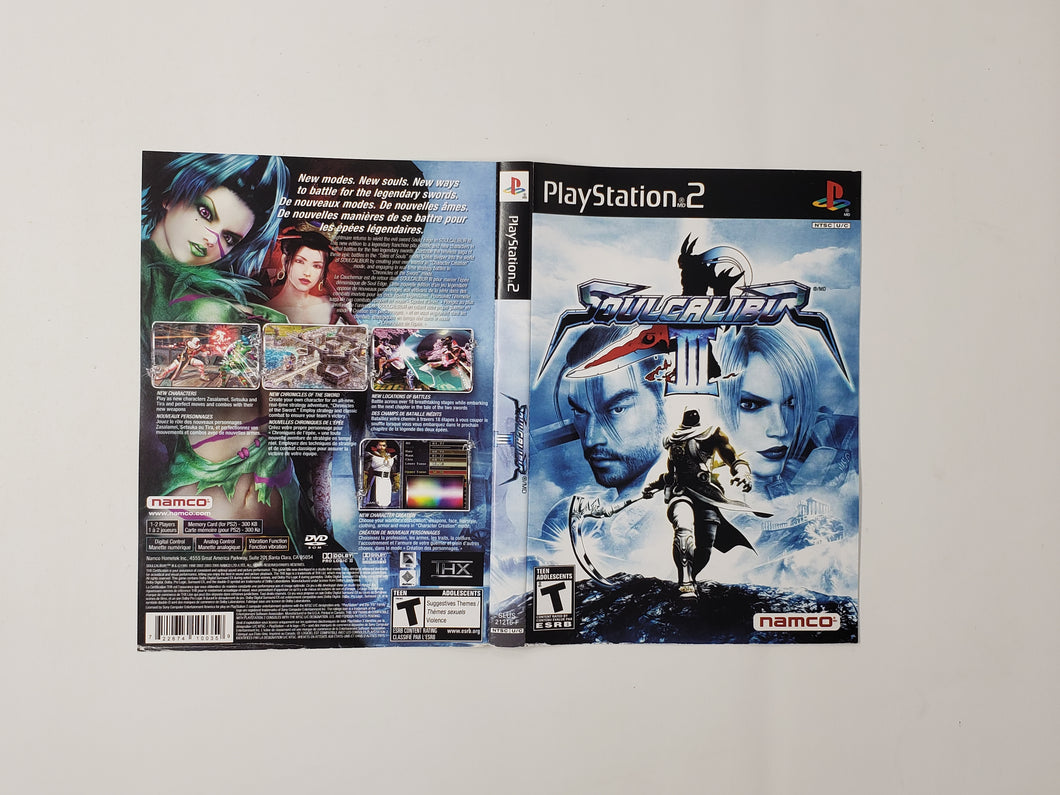 Soul Calibur III [Cover art] - Sony Playstation 2 | PS2