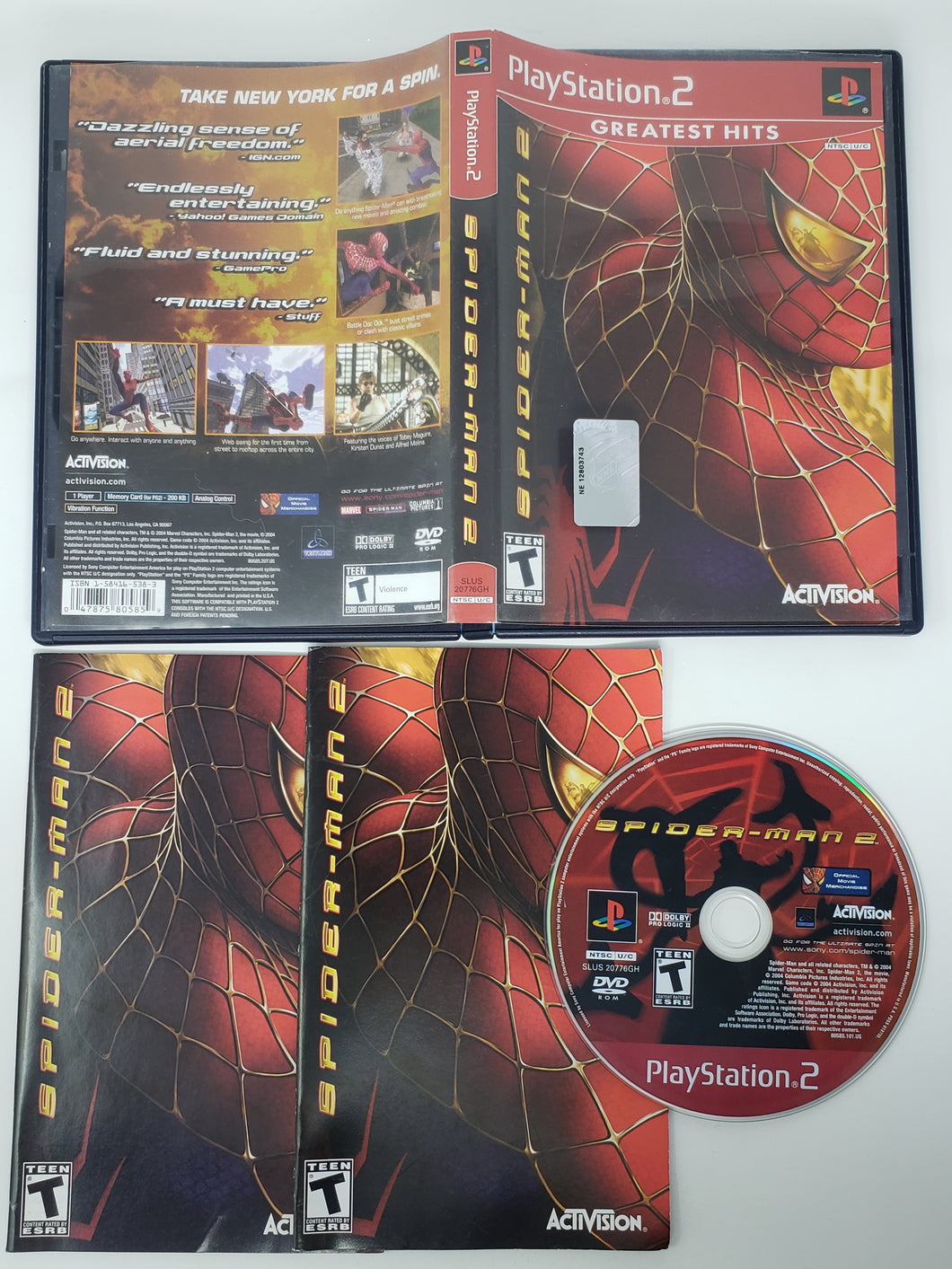 Spiderman 2 [Greatest Hits] - Sony Playstation 2 | PS2