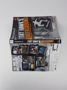 Tony Hawk Underground [Couverture] - Sony Playstation 2 | PS2