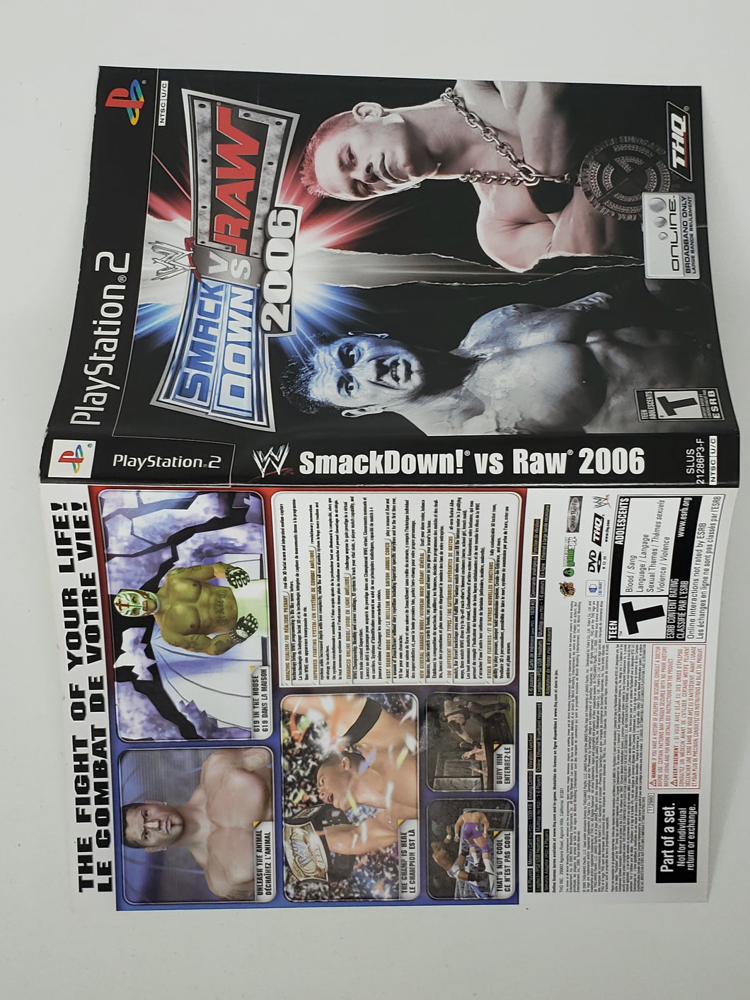 WWE Smackdown vs. Raw 2006 [Couverture] - Sony Playstation 2 | PS2