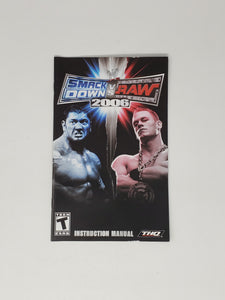 WWE Smackdown vs. Raw 2006 [manuel] - Sony Playstation 2 | PS2