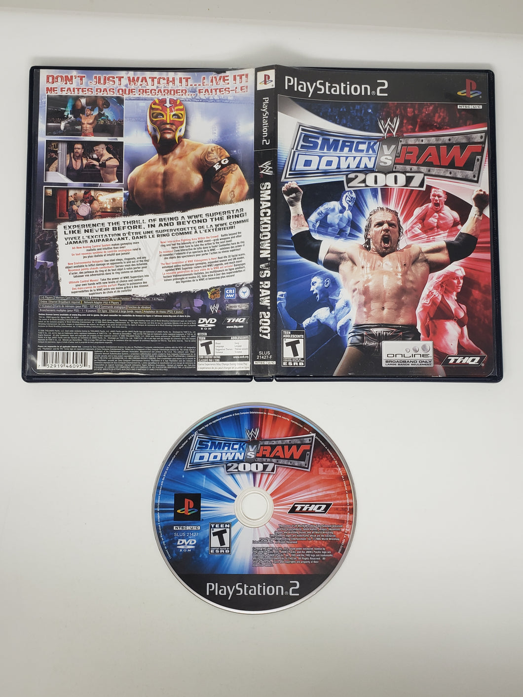 WWE Smackdown vs. Raw 2007 - Sony Playstation 2 | PS2