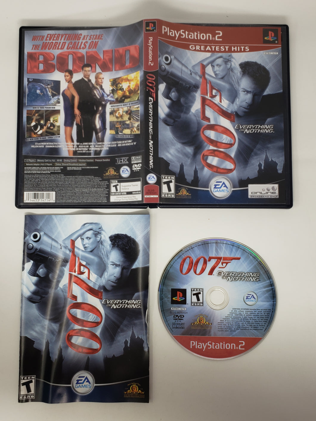 007 Everything or Nothing [Grands succès] - Sony Playstation 2 | PS2