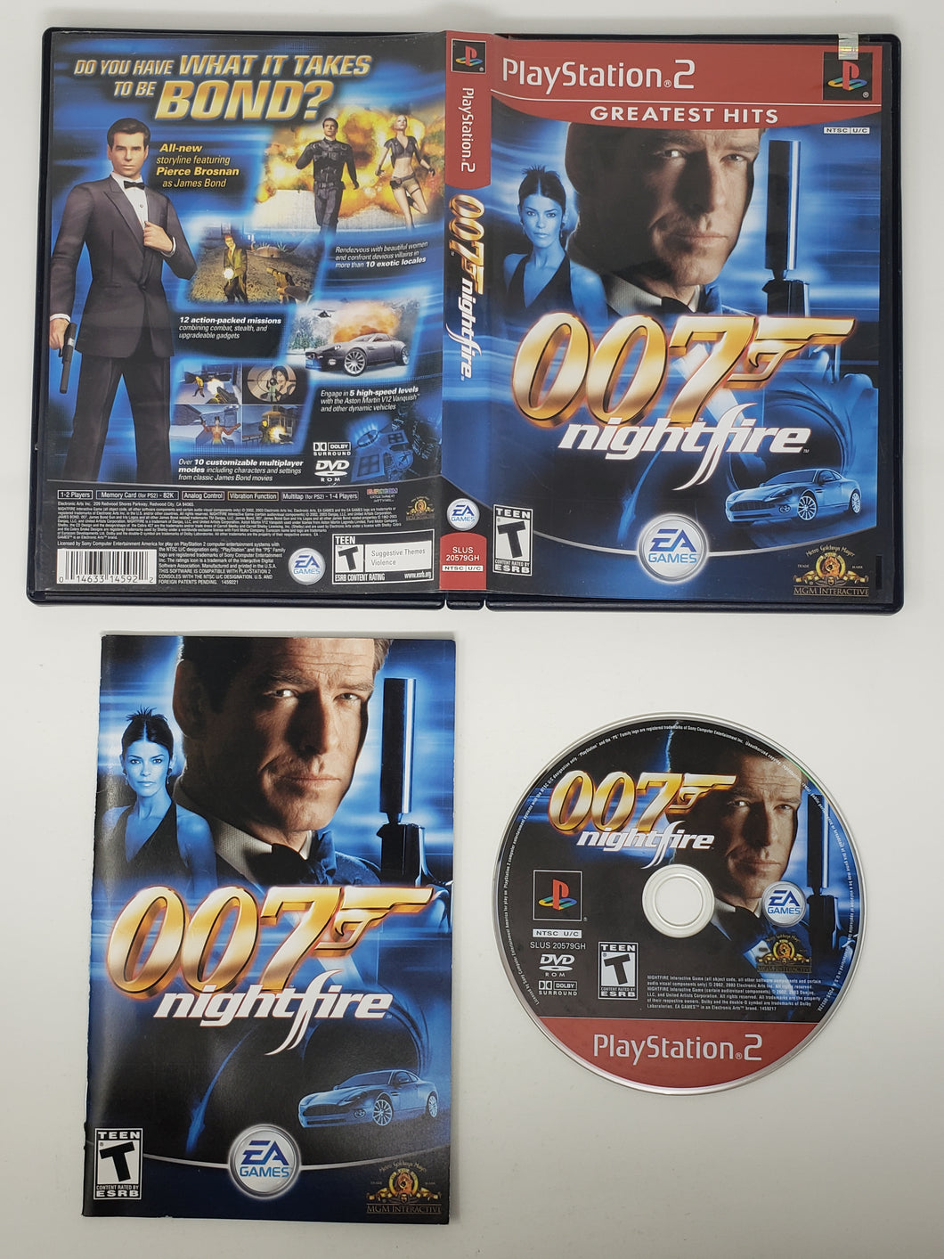 007 Nightfire [Greatest Hits]  - Sony Playstation 2 | PS2