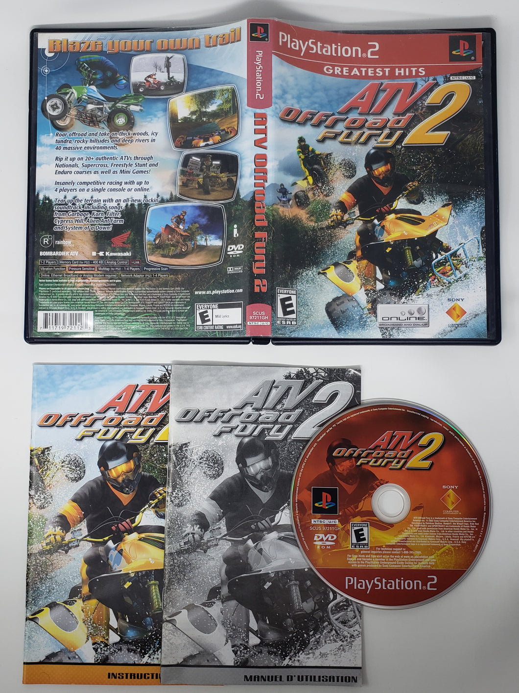 ATV Offroad Fury 2 [Greatest Hits] - Sony Playstation 2 | PS2