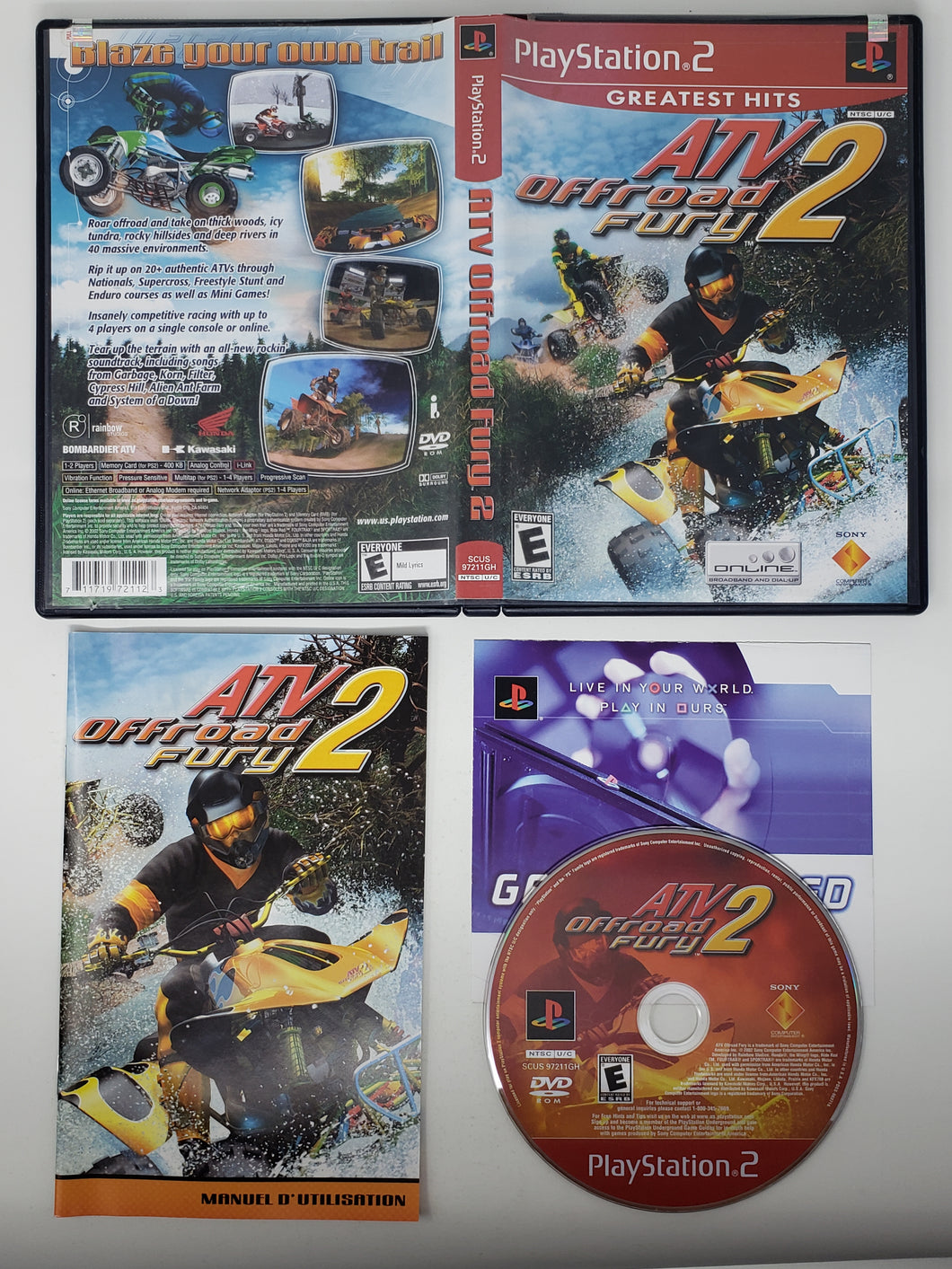 ATV Offroad Fury 2 [Greatest Hits] - Sony Playstation 2 | PS2