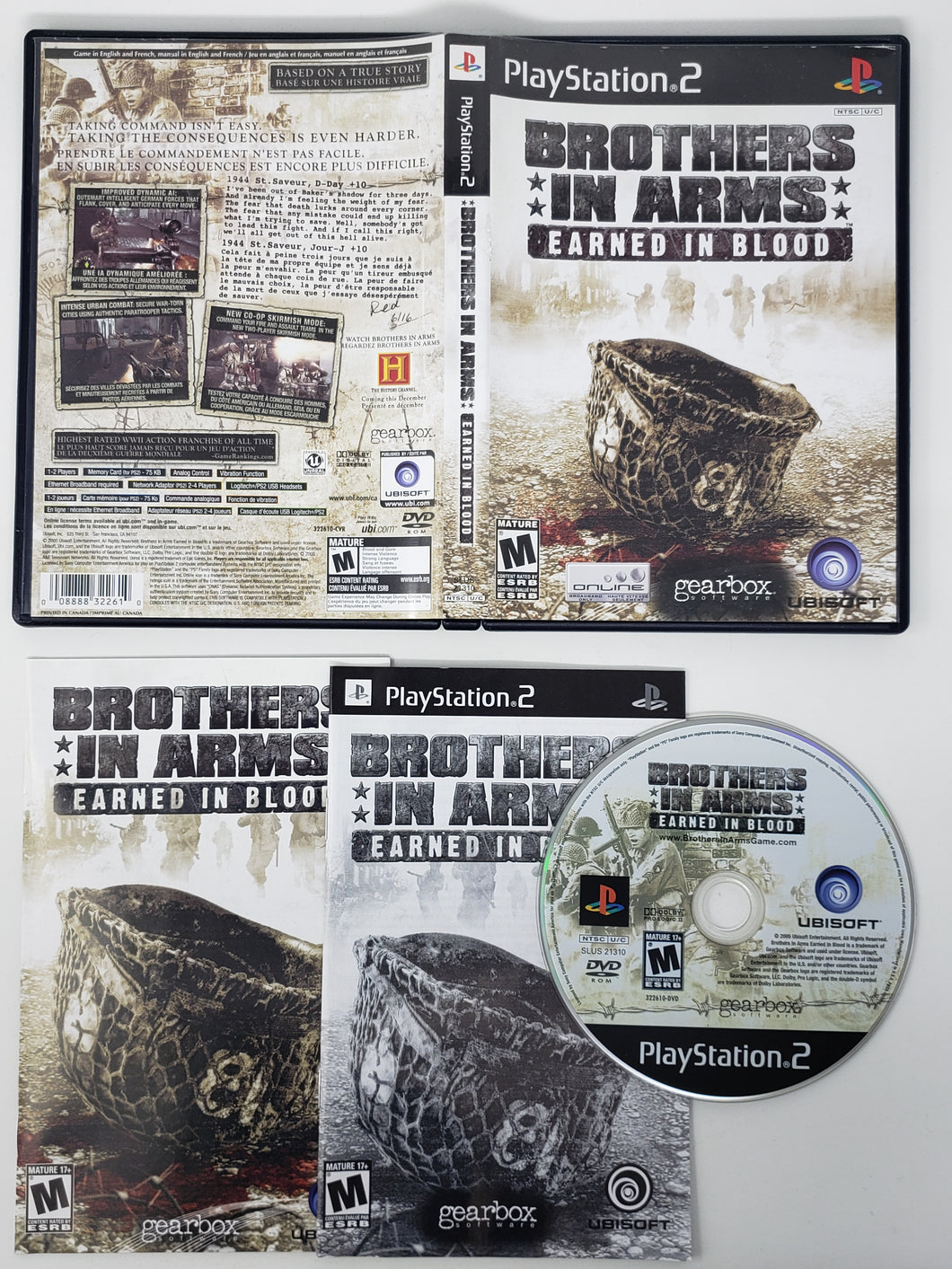 Brothers in Arms Earned in Blood - Sony Playstation 2 | PS2