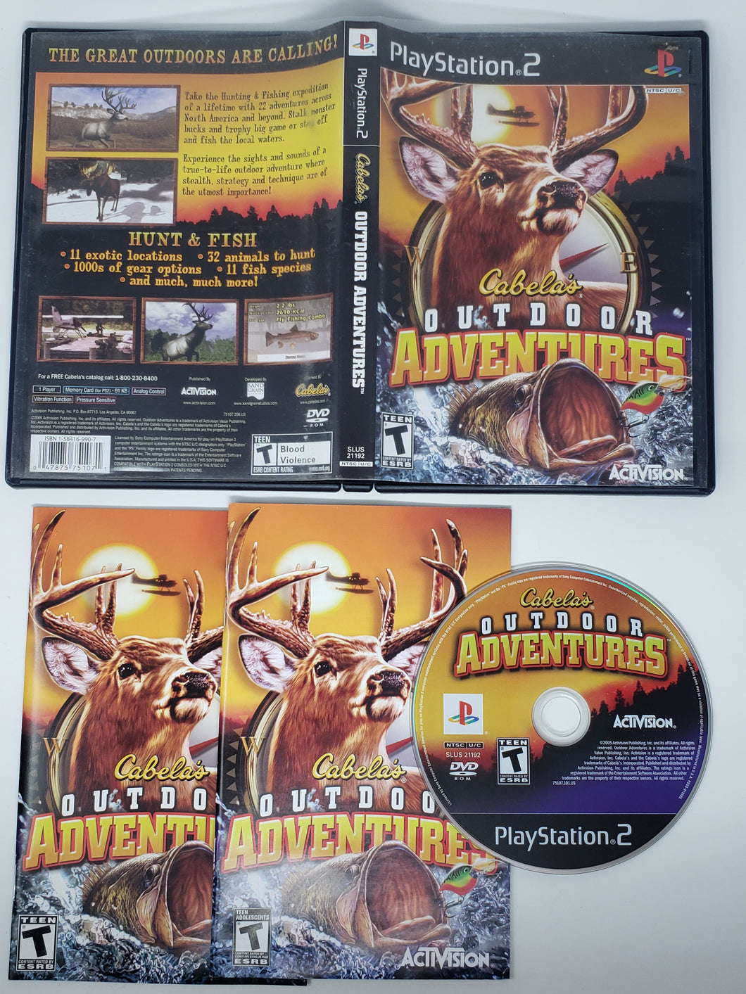 Cabela's Outdoor Adventures - Sony Playstation 2 | PS2