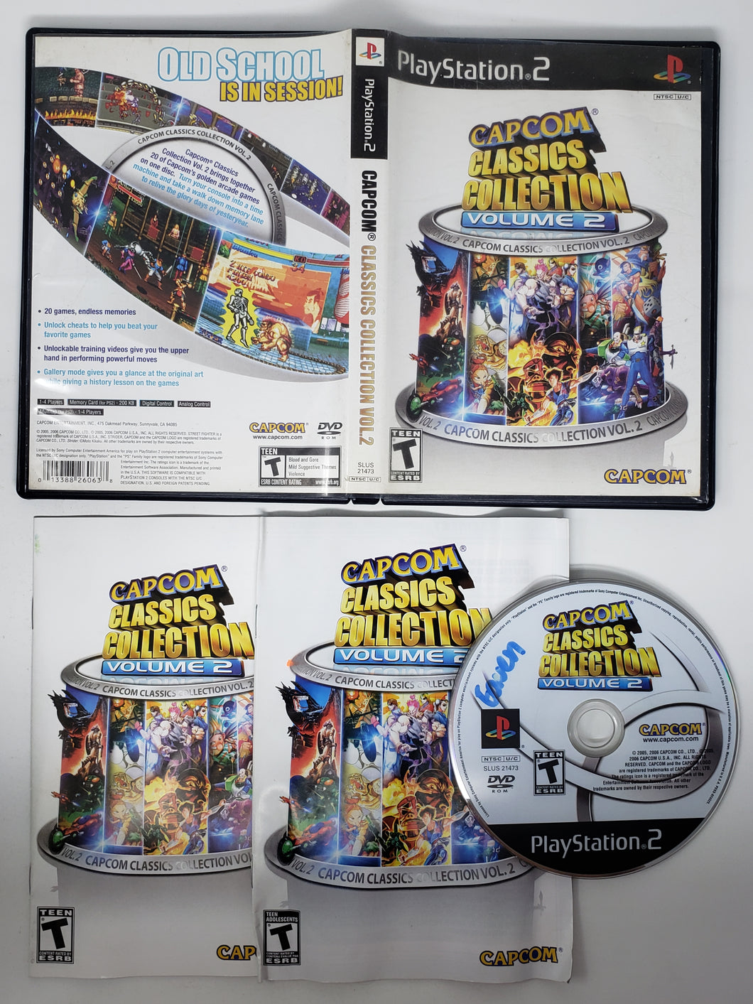 Capcom Classics Collection Volume 2 - Sony Playstation 2 | PS2