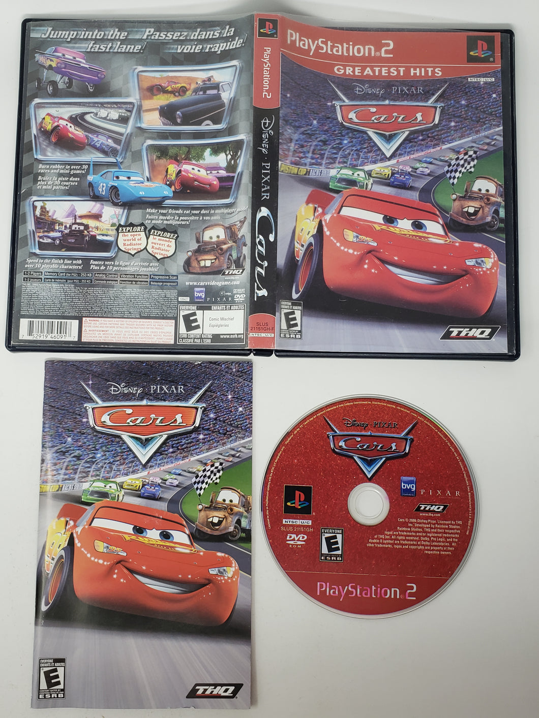 Cars [Greatest Hits] - Sony Playstation 2 | PS2