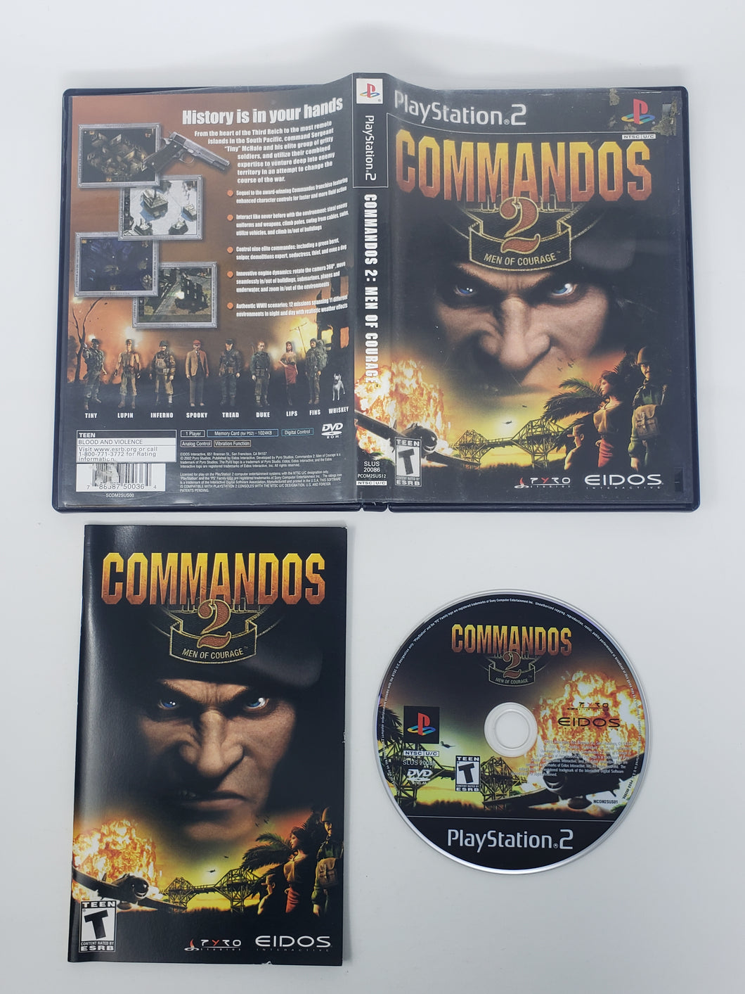 Commandos 2 Men of Courage - Sony Playstation 2 | PS2