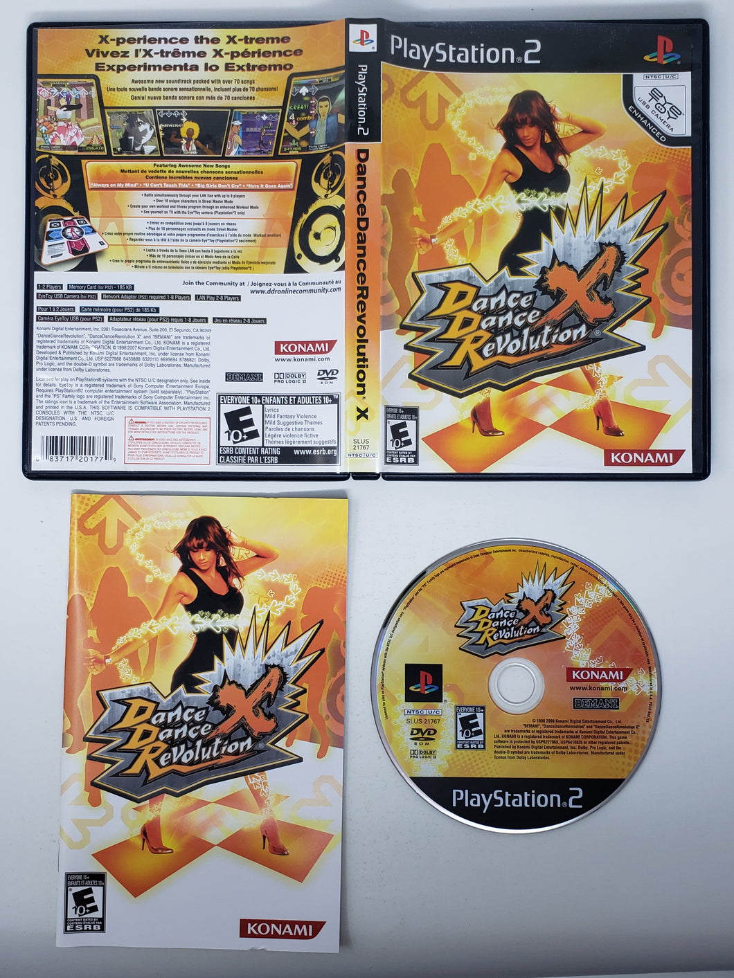 Dance Dance Revolution X - Playstation 2 | PS2