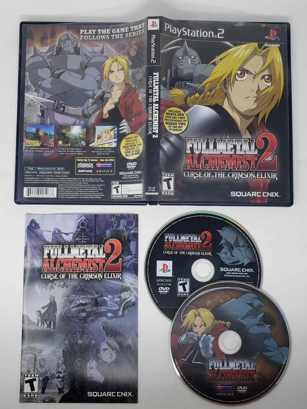 Fullmetal Alchemist 2 Curse of the Crimson Elixir - Sony Playstation 2 | PS2