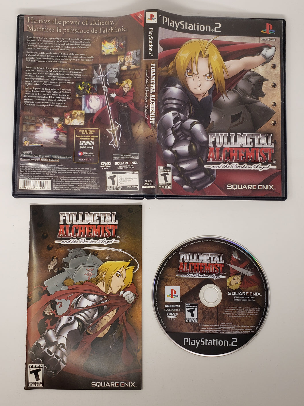 Fullmetal Alchemist Broken Angel - Sony Playstation 2 | PS2