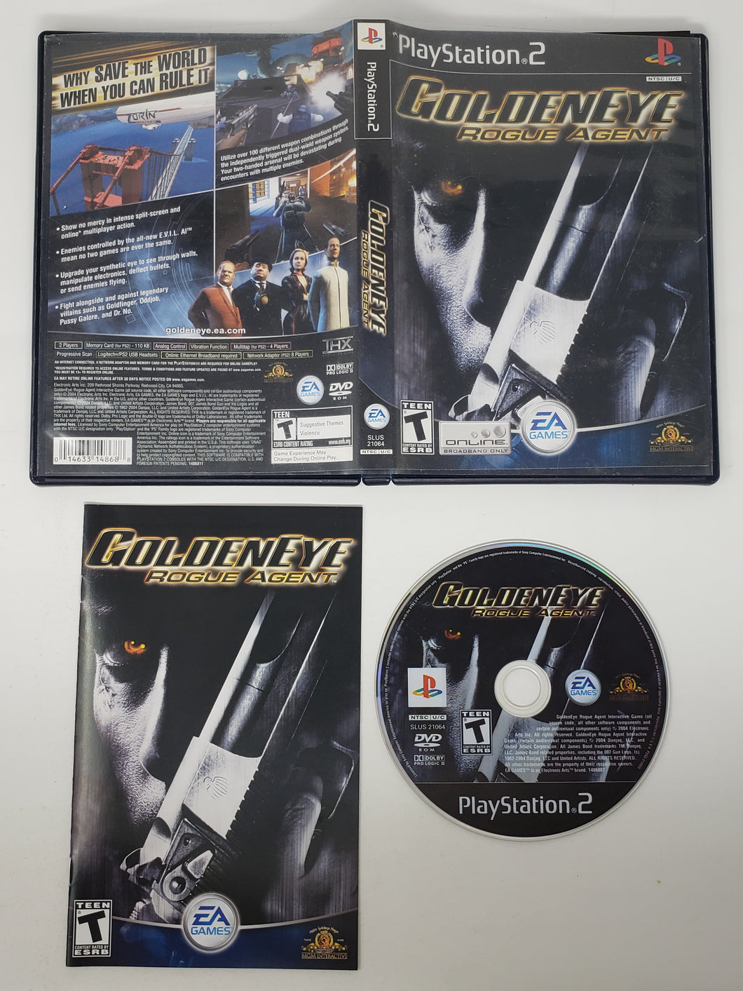 007 GoldenEye Rogue Agent - Sony Playstation 2 | PS2