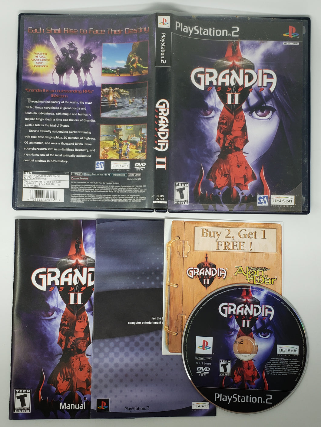 Grandia II - Sony Playstation 2 | PS2
