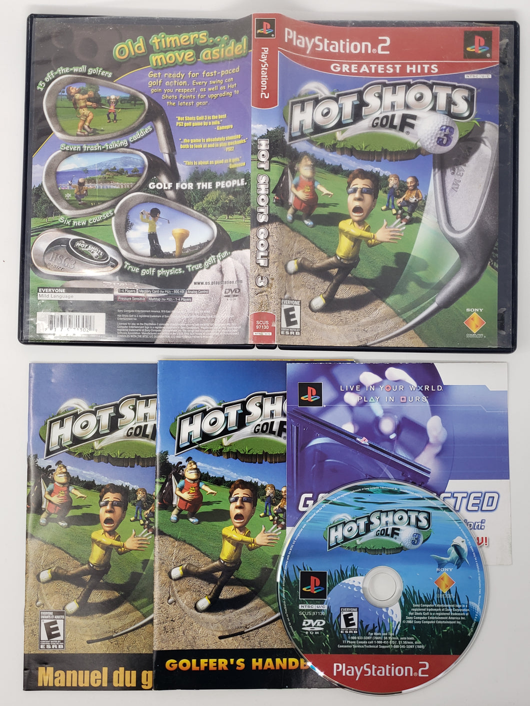 Hot Shots Golf 3 [Greatest Hits] - Sony Playstation 2 | PS2