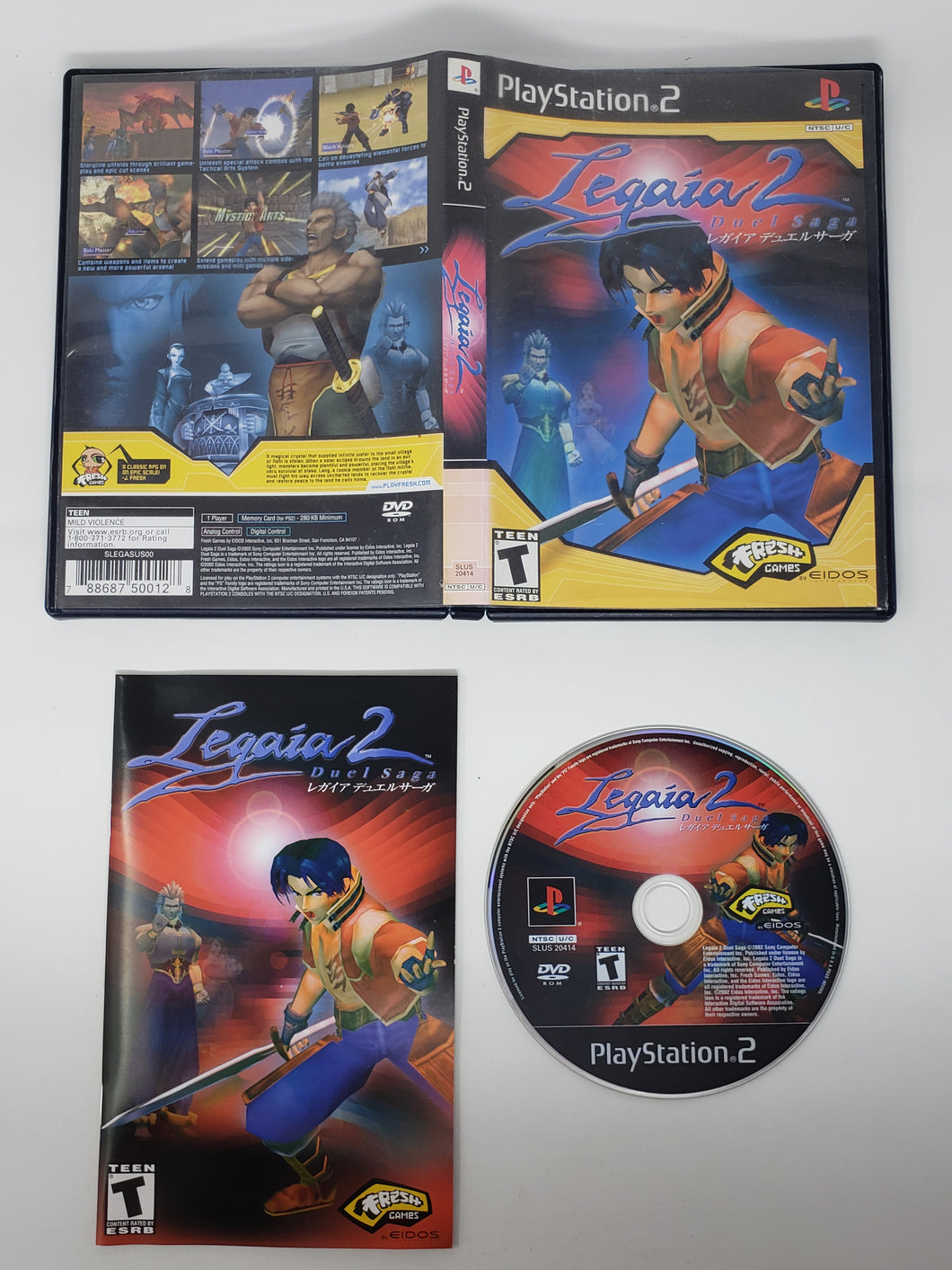 Legaia 2 Duel Saga - Sony Playstation 2 | PS2