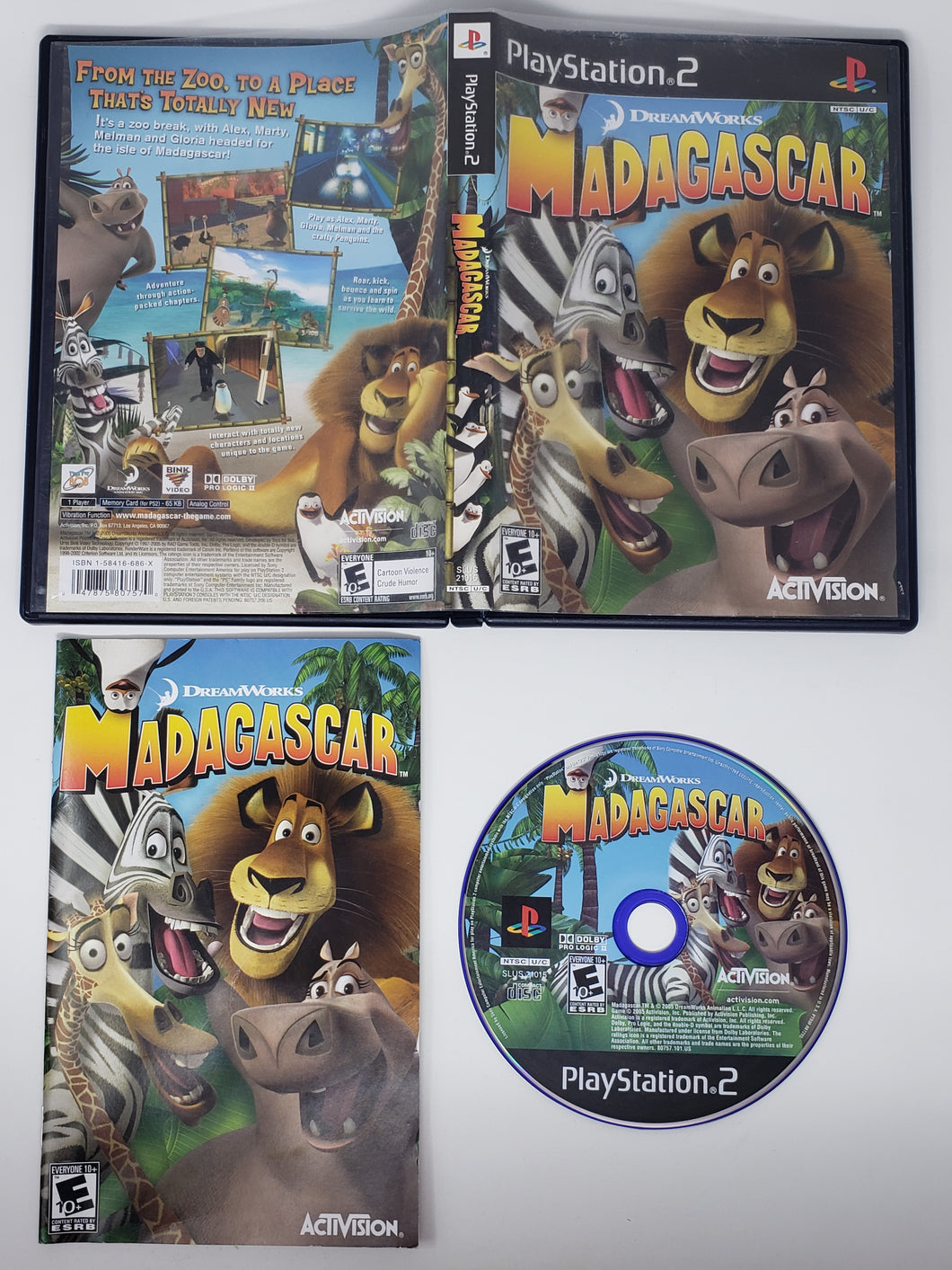 Madagascar - Sony Playstation 2 | PS2