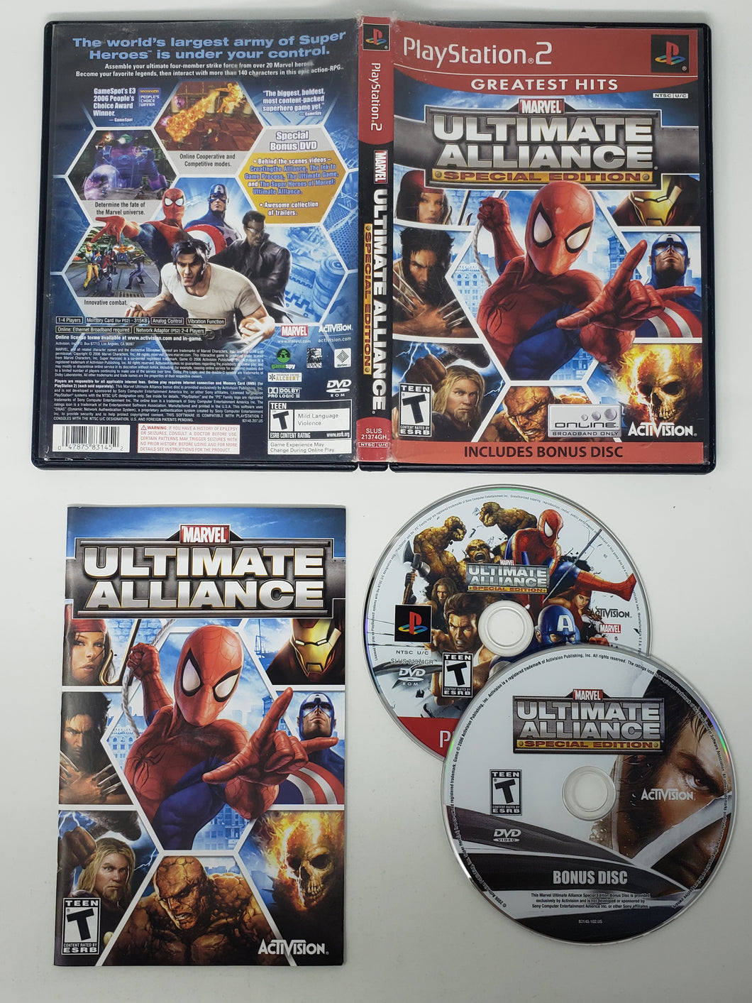 Marvel Ultimate Alliance Ps2 Marvel Cards Marvel Ultimate Alliance