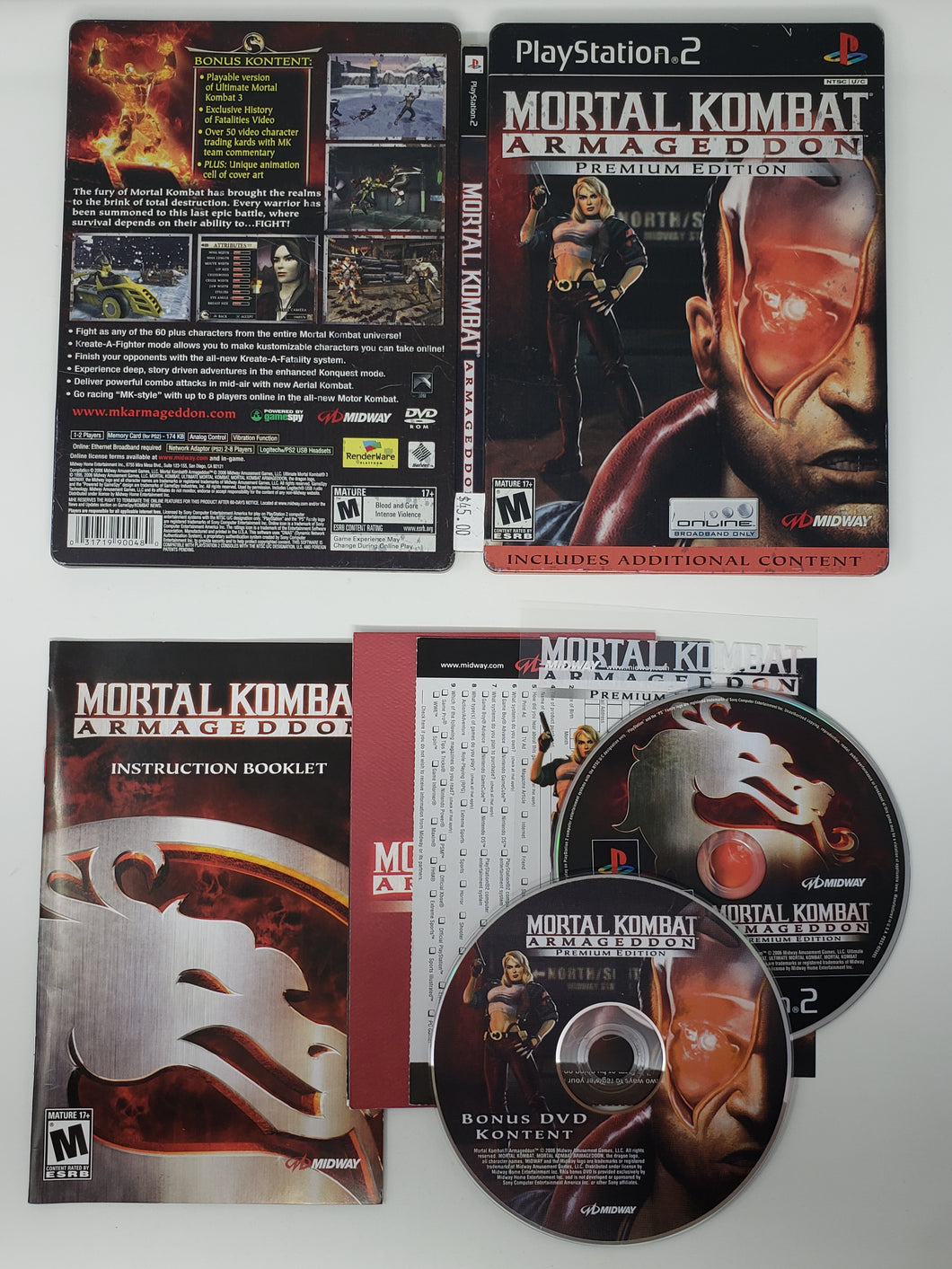 Mortal Kombat Armageddon Premium Edition - Sony Playstation 2 | PS2